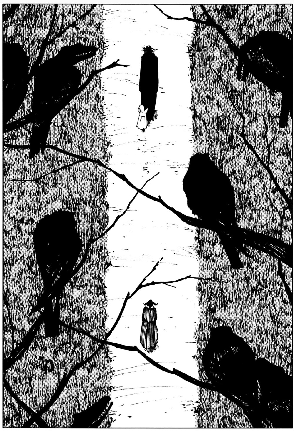 tgftos walking outsider crows